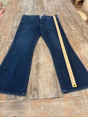 Hudson Jeans Dark Blue Wide Leg Flare Jeans